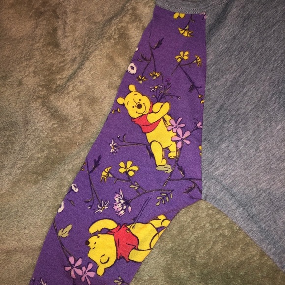 Lularoe Sloan Winnie the Pooh sleeve - size 6 - Picture 4 of 7